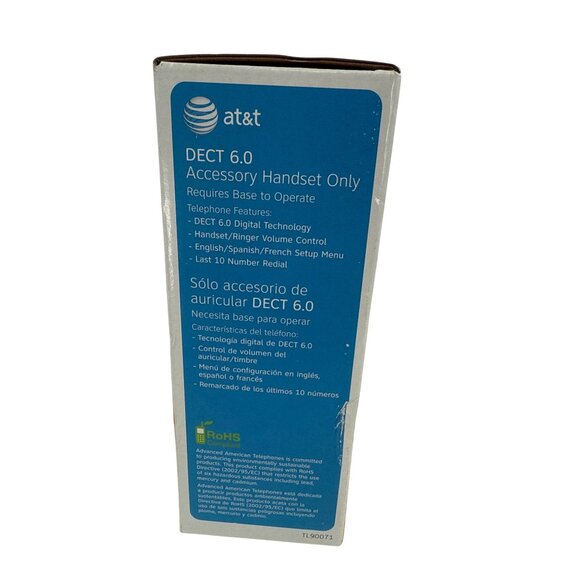 AT&T Accessory Handset Only DECT 6.0 Digital Phone TL90071 - Picture 2 of 5